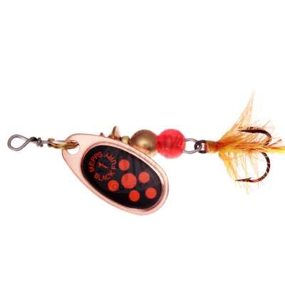 Блесна вращающаяся Mepps Black Fury Orange MCH CU №1
