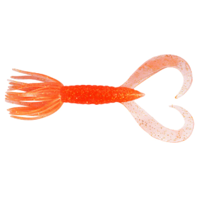 Силиконовая приманка Keitech Little Spider 2" EA06 Orange Flash