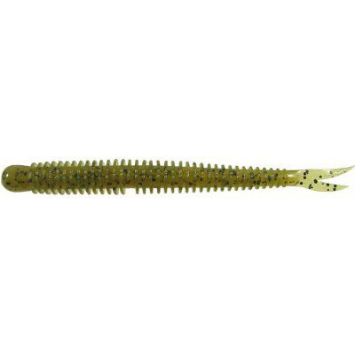 Силиконовая приманка Keitech Live Impact 2.5" 101 Green Pumpkin PP