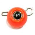 Груз крашеный разборная чебурашка "ШАР" 10 гр., цвет 03-оранжевый GCR(B)C-10-03 10 шт