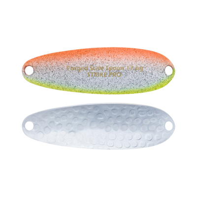 Блесна колеблющаяся Strike Pro Forged Spoon A тройник, 4.3гр ST-018A #A197-CP