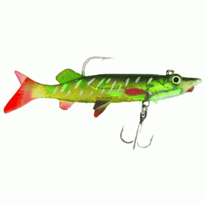 Мягкая приманка GRFish Super Live Pike 100mm 16g #SB01 ( уп. 3шт)