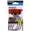 Крючок Owner Beast With Twist Lock BC №8/0 3шт