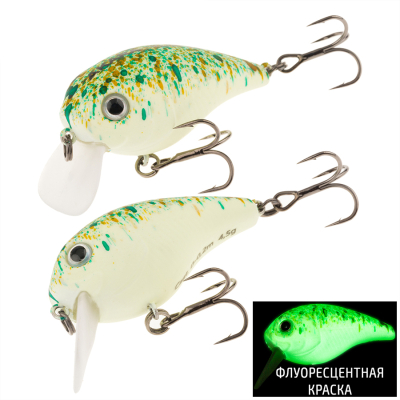 Воблер Akara Knob 38F 4,5 гр. цвет A-225