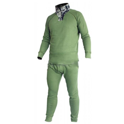 Комплект термобелья Woodland Microfiber Softshell ZIP Thermo оливковый р. M