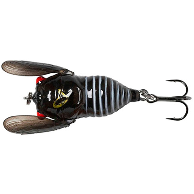 Приманка Savage Gear 3D Cicada 33 Floating цв. Black (арт.61987)