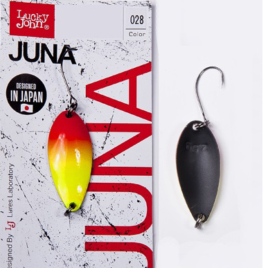 Блесна колеблющаяся Lucky John Juna 39мм 5.0гр. цв. 028