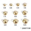 Разборной груз Intech Tungsten 74 Gold (2.0 g (2 шт.))