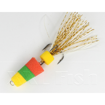 Приманка Мандула "Флажок" XXL Fish Модель 41 цв. ЖЗК