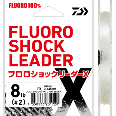 Леска флюорокарбоновая Daiwa Fluoro Shock LX 20m - 16LB(#4)