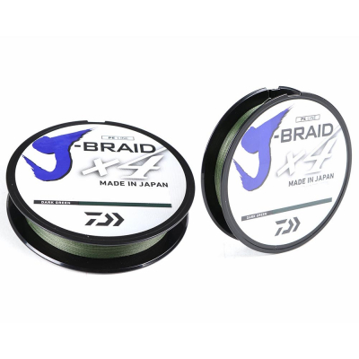 Леска плетеная DAIWA "J-Braid X4" 0,25мм 270 (зеленая)