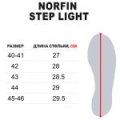 Сапоги зимние Norfin Step Light с манжетой черные EVA р.42