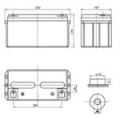 Аккумулятор Delta DTM 1265L