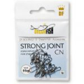 Вертлюжки с застежкой DreamFish Strong Joint CN 12 kg 10 шт/уп