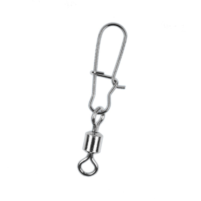 Карабин с вертлюгом Sprut SS-22 BN #14/4kg (Rolling Swivel with Fastlock Snap) 1упак*6шт