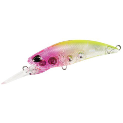 Воблер DUO Tetra Works Toto Shad 48 S #CLA0602 Clear Pink Head Chart