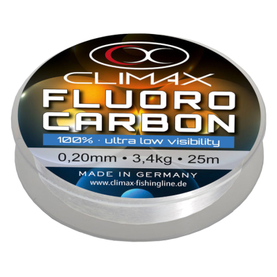 Леска флюорокарбоновая Climax Fluorocarbon 2020 50м 0.10мм 0.8кг