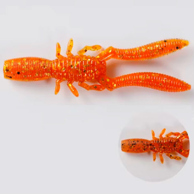 Силиконовая приманка рачок Noeby S3206 7.5cм 3.4g цвет NW208 уп.4 шт.