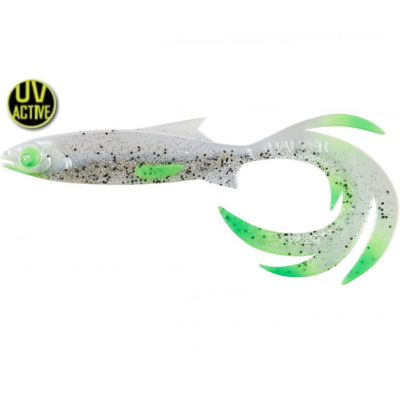 Силиконовая приманка Balzer Shirasu Reptile Shad 19см 26гр. цв. UV Salt N Pepper (13674 319)