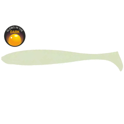 Силиконовая приманка Forsage Tasty shiner 2.2" 5.5см #026 GLOW (10 шт)