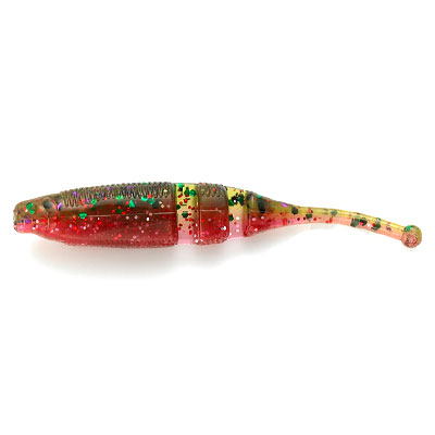Эластичная приманка Lake Fork Live Baby Shad цв. Wtmncndyrdrd