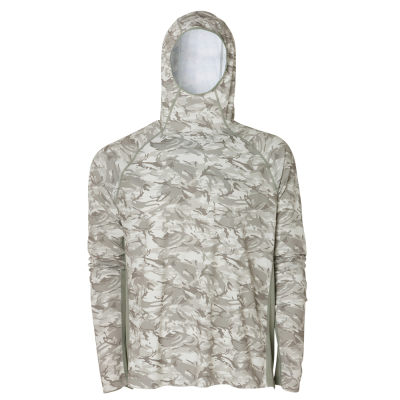 Футболка Grundens Solstrale Hoodie, Glacier Camo, M
