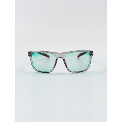 Очки поляризационные фотохромные Extreme Fishing ADD-711, цвет оправы Блестящий серый полупрозрачный, цвет линз Светло-красный Revo