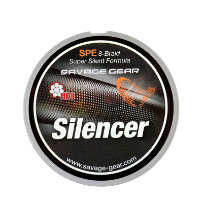 Шнур Savagear HD8 Silencer Braid 120m 0.12mm 13lbs 6.3kg Green 54808