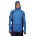 Джерси с капюшоном Nautilus SPF цвет Dark Blue (Ice Silk) р-р. M