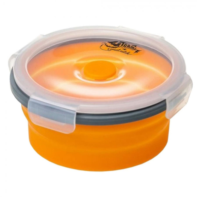 Tramp контейнер складной с крышкой-защелкой 550 мл оранжевый