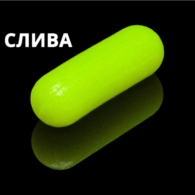 Силиконовая приманка Soorex Pro Barrel 27x9mm цв. #104 Chartreuse Plum 9pcs