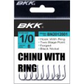 Крючок одинарный BKK Chinu-R Diamond (A-BN-0222) #A 9 (E 2/0) (6шт)