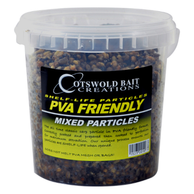 Консервированная приманка Cotswold Baits PVA Friendly Mixed Particles 1,2L CB0121 (конопля пшеница кукуруза) 