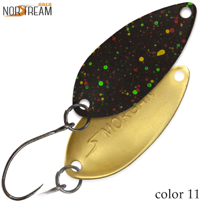 Блесна колеблющаяся Norstream Morgan 1гр. цв. 11M