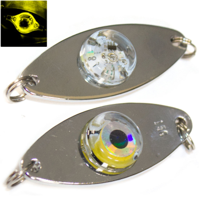 Блесна Columbia LED Spoon - 15 гр. - Желтый