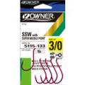 Крючок Owner Oh SSW red №1 8шт