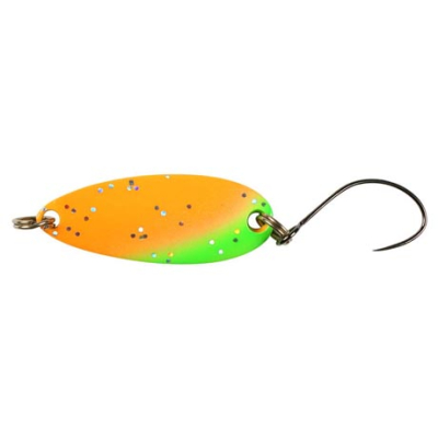 Блесна колеблющаяся Jackall Quattro Spoon 2.4g цв. 104 Maechin Orange