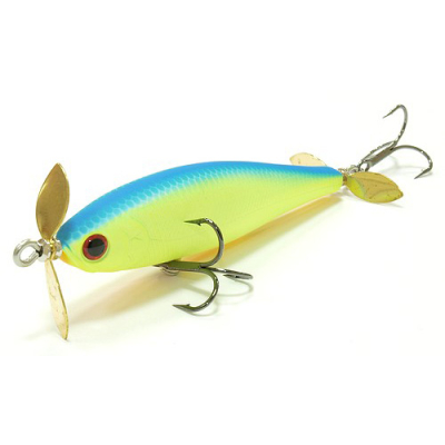 Воблер Lucky Craft B-Straight 95S цв. Mat Blue Back Chart 