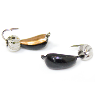 Мормышка Уралка №2 (чм)+ зефир серебро(0,62)