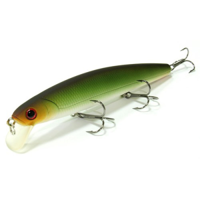 Воблер Lucky Craft Flash Minnow 110SP цв. Mat Pumpking