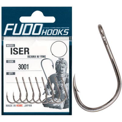 Крючок Fudo ISER-TF 3007 № 4 (13 шт./уп.)