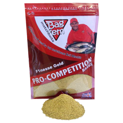 Прикормка Bagem Matchbaits F1nesse Gold Groundbait 700g BE-G-F1Y (золото)