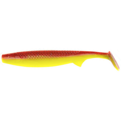 Силиконовая приманка Helios Pike King 6.3"/16 см Red Lemon 3шт (HS-37-050)