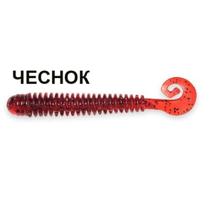 Силиконовая приманка Crazy Fish Active Slug 2-7.1-11-5 чеснок цв. ruby