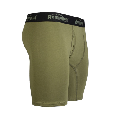 Мужские трусы Remington удлиненные боксеры хаки р. XL