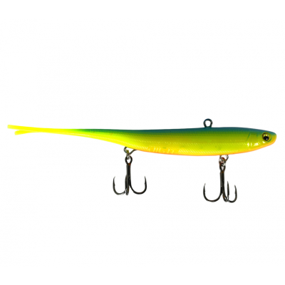 Баланслаг Jig It Whale Tail 130mm 31g цв. 003 Lemon blue