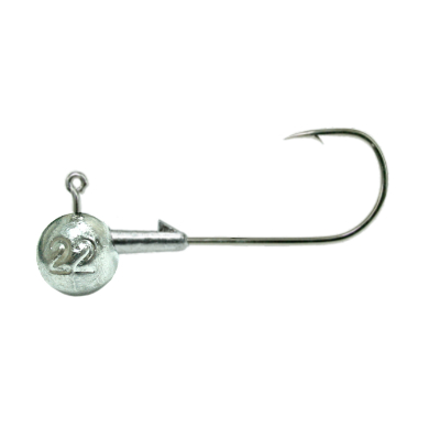 Джиг не крашеный Шар 22 гр, кр-к Gamakatsu GNB-077-22-6/0(25) 25 шт