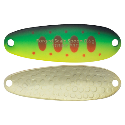 Блесна колеблющаяся Strike Pro Forged Spoon C, 8,6 гр, Одинарный с бородкой (ST-018C#A209S/GP)