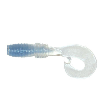 Силиконовая приманка Megabass Rocky Fry 2.0" Curly-Tail цв. Natural Pro Blue 00C0