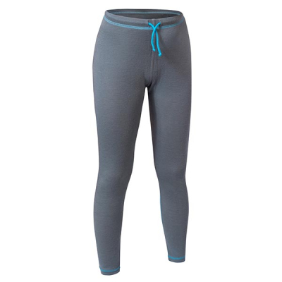 Термобелье кальсоны Bask Merino Wool Kids Pants Серый/Бирюза размер 38/140